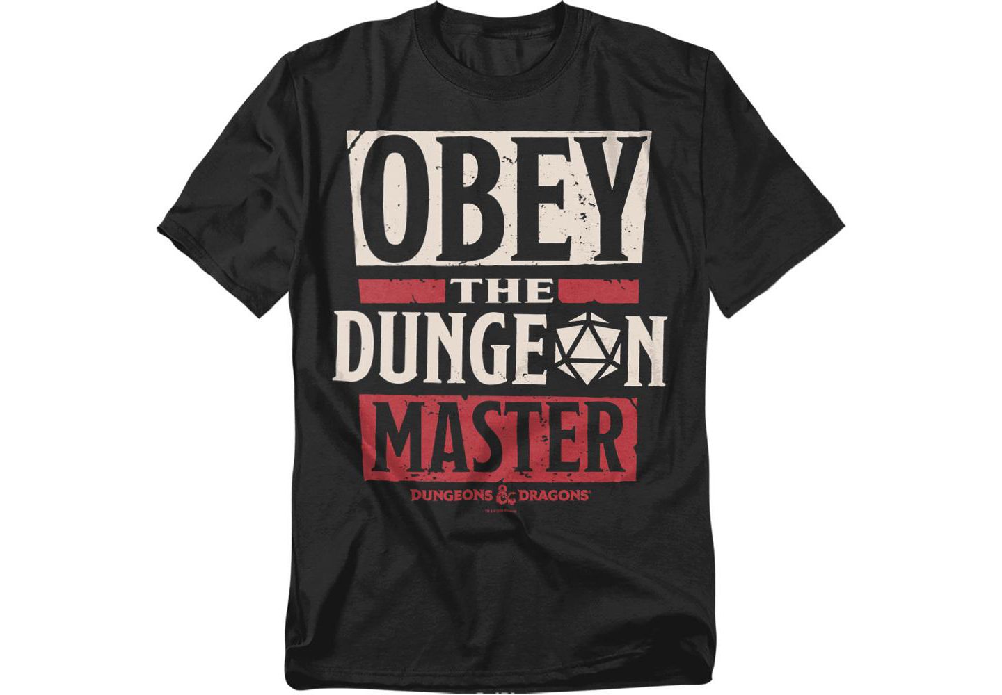 Мужская футболка D&D Dungeon Master, цвет: Чёрный — фото 1