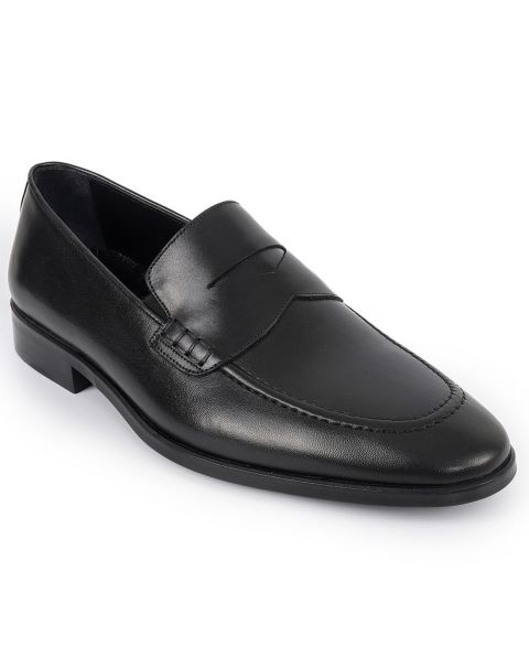 Мужские туфли VELLAPAIS Fulton Slip-On Penny, цвет: Чёрный