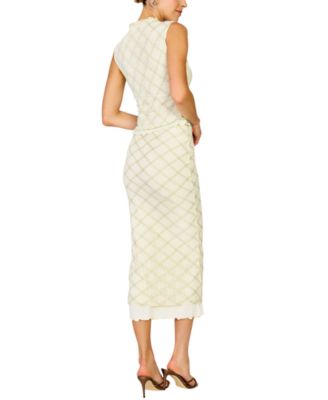 Women's Norelle Mock Neck Sleeveless Top