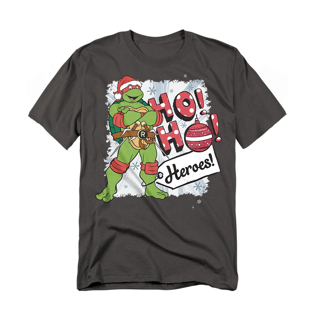 Teenage Mutant Ninja Turtles Men's Raphael Heroes Christmas T-Shirt
