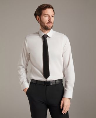 Men's Sateen Slim-Fit Dress Shirt