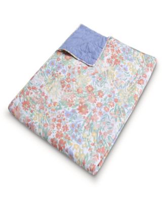 Alice Reversible Cotton Blend Throw, 50" x 60"