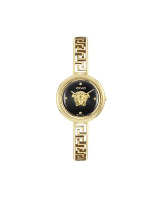 Women's Medusa Eclipse IP Yellow Gold Bracelet Watch, 28mm