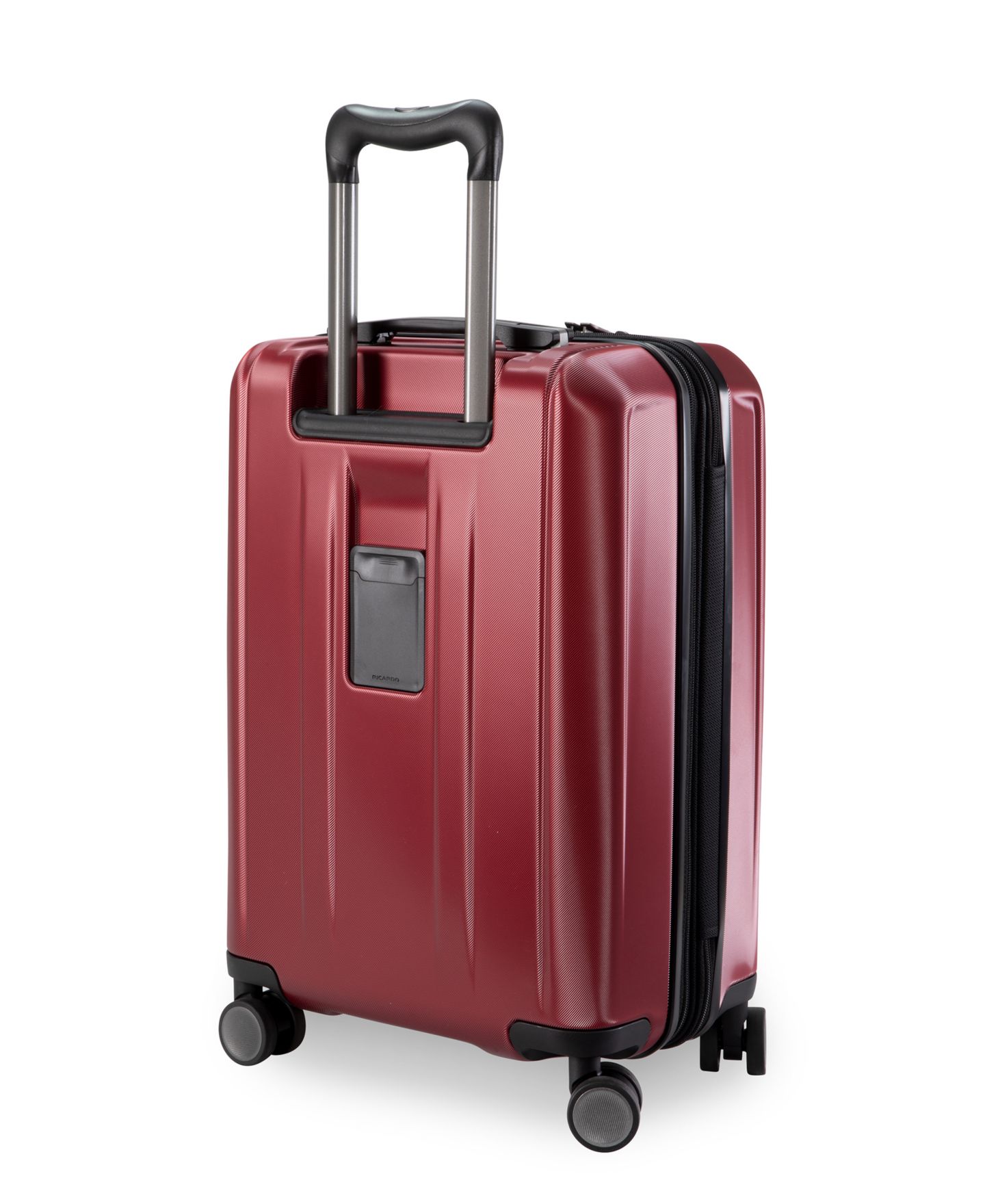 Чемодан Ricardo Palm Springs Collection Carry-On Spinner with FastAccess Front Pocket, цвет: Малиновый красный — фото 3