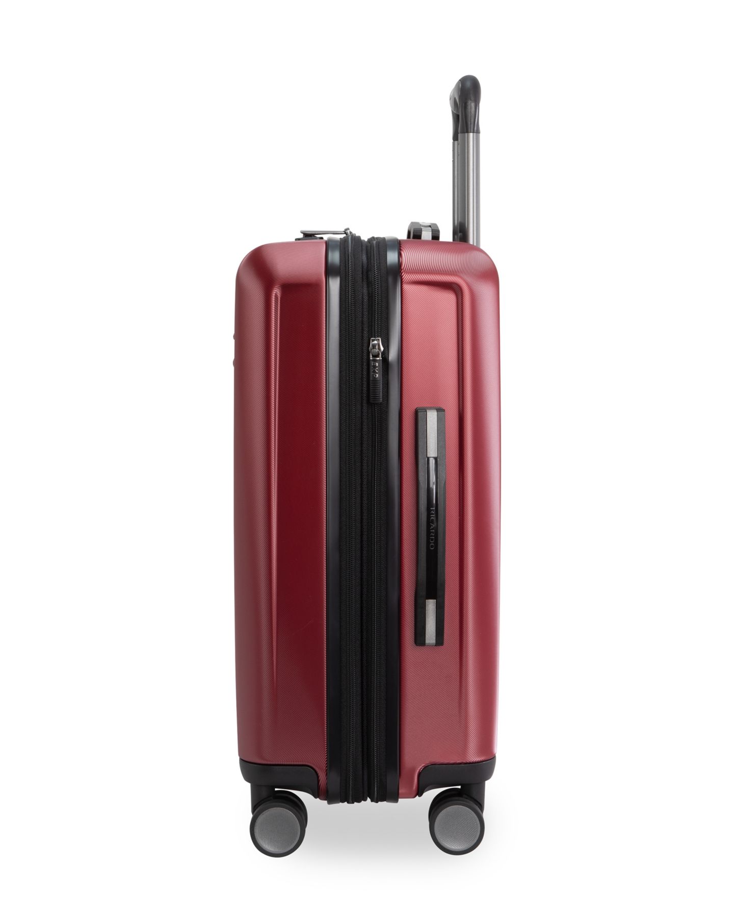 Чемодан Ricardo Palm Springs Collection Carry-On Spinner, цвет: Малиновый красный — фото 4