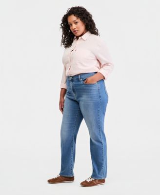 Trendy Plus Size 721 High-Rise Skinny Jeans