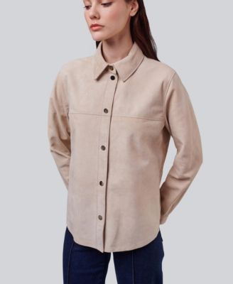 Women's Suede shirt