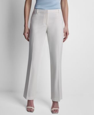 Petite Mid-Rise Modern Fit Flared Pants
