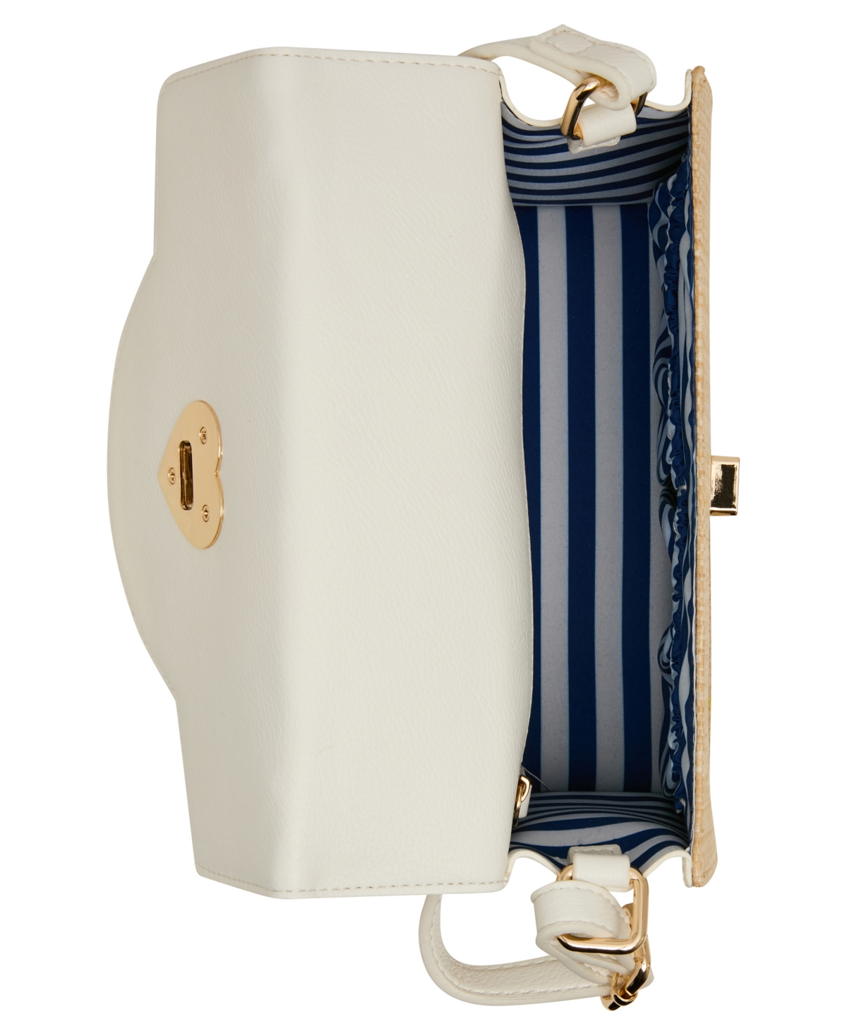 Betsey Johnson Scored Mini Crossbody Bag