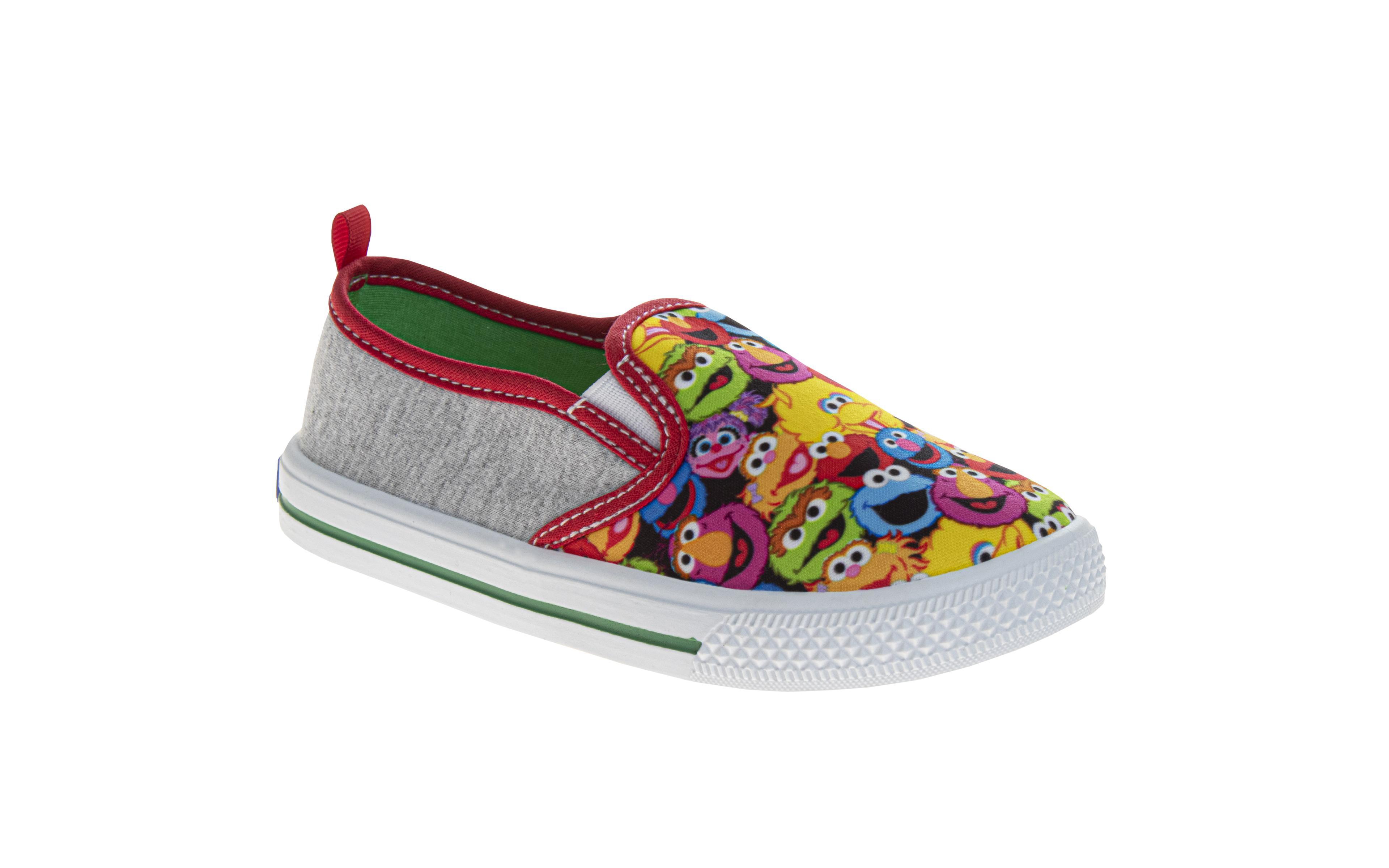 Sesame Street Kids All Your Friends High Top Sneakers Kids' Fun Character Design Play Ready Comfort Fit Durable Everyday Wear (Toddler)