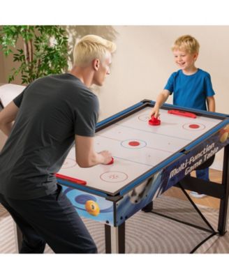 10-in-1 Multi-Game Table Set with Table Tennis, Basketball & Soccer