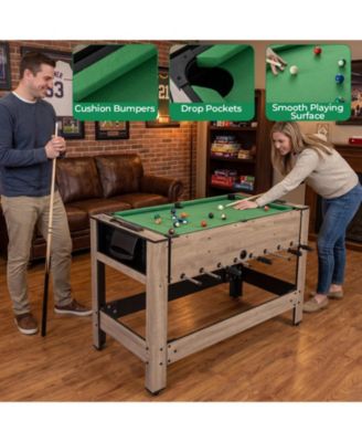 2-in-1 Swivel Game Table for Teens & Adults