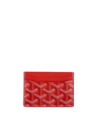 Saint Sulpice Card Holder Coated Canvas