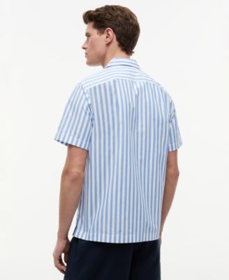 Men's Papertouch Striped Short-Sleeve Shirt