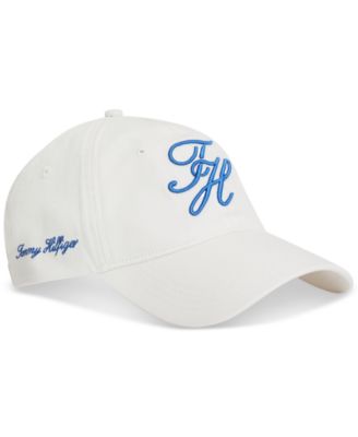 Men's Script Soft Six Panel Embroidered Logo Cap