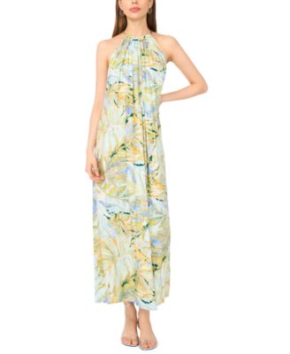 Women's Halter Neck Long Maxi Dress