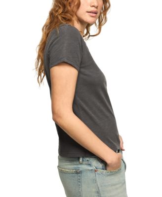 Women's Short-Sleeve Classic Fit Crew Neck T-Shirt