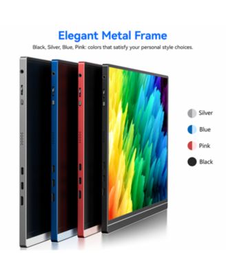 LTMATE 16" Portable 1920×1200P IPS Monitor, USB-C & HDMI, 0.3" Ultra-Slim, with Kickstand for Travel & Office