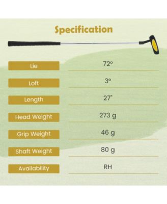 Junior Mallet Putter for Kids Ages 8-10