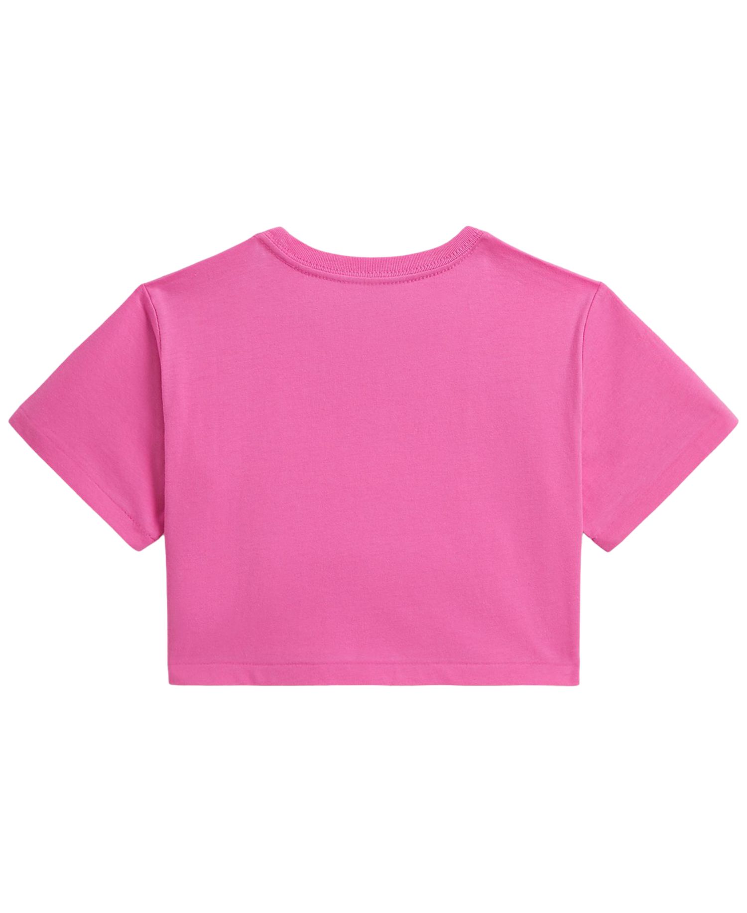 Girls' 2T-6X Floral-Print Logo Cotton Boxy T-Shirt