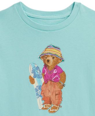 Girls' 2T-6X Polo Bear Cotton Jersey T-Shirt