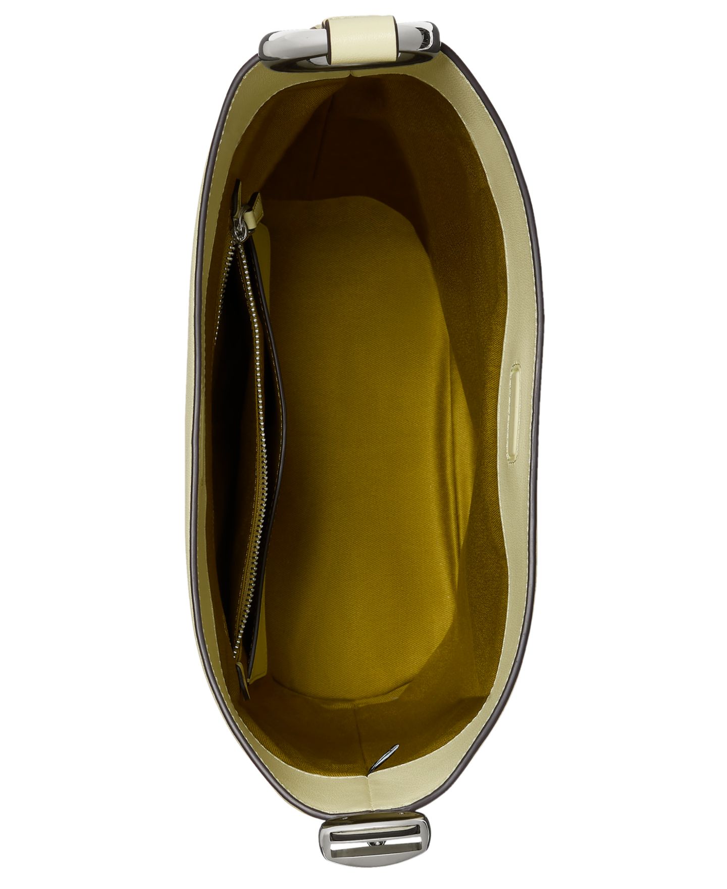 Женская сумка Kate Spade New York Halo Medium Smooth Leather Bucket, цвет: Pale Citron — фото 5