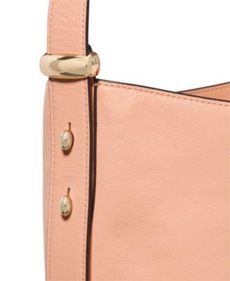 Halo Medium Leather Bucket Bag