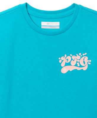 Girls' 7-16 Palm Waves Short-Sleeve T-Shirt