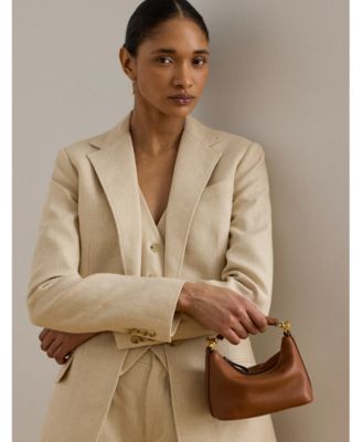 Nappa Leather Mini Blaike Shoulder Bag