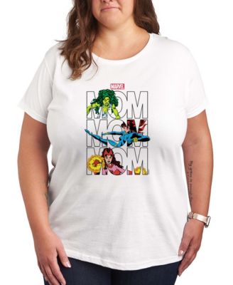 Plus Size Marvel Mom Short-Sleeve Graphic T-Shirt