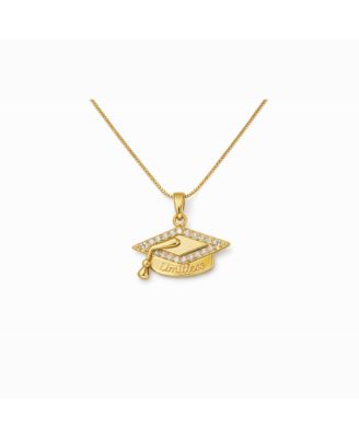 Limitless Graduation Cap Pendant Necklace