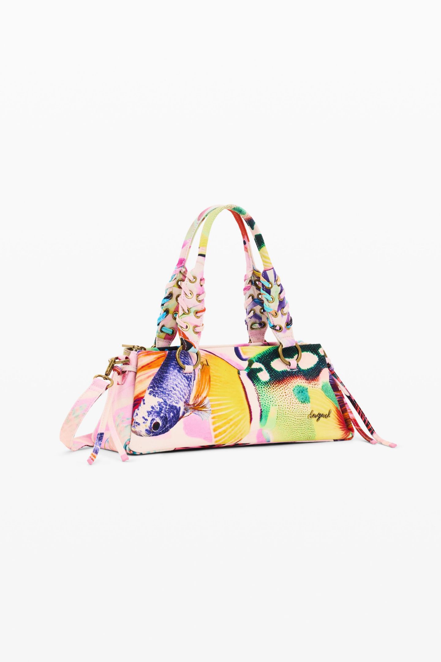 Женская сумка Desigual Shoulder, цвет: Разноцветный — фото 6
