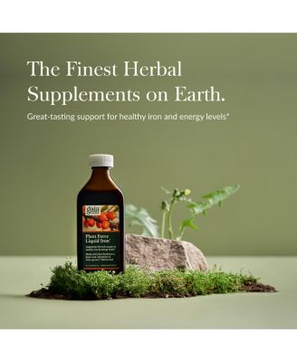 Plant Force Liquid Iron - Vegetarian Iron Supplement to Help Maintain Healthy Iron & Energy Levels - 8.5 Fl Oz (25 Servings)
