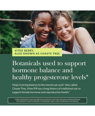 Vitex Berry - Support Hormone Balance for Women & a Healthy Menstrual Cycle - 120 Liquid Phyto-Caps (60 Servings)