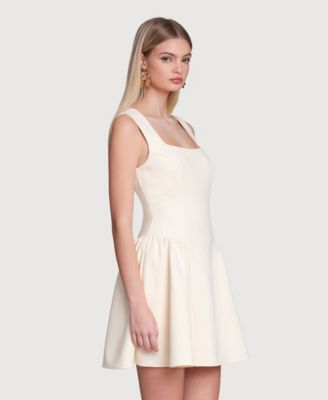 Women's Hip Flounce Mini Dress