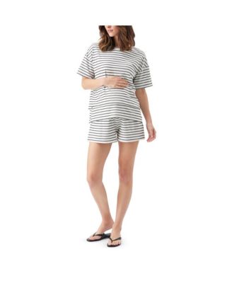 Maternity Ripe Jada Stripe Nursing Tee