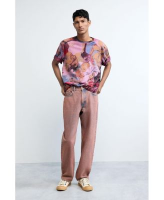 Men's Floral printed t-shirt