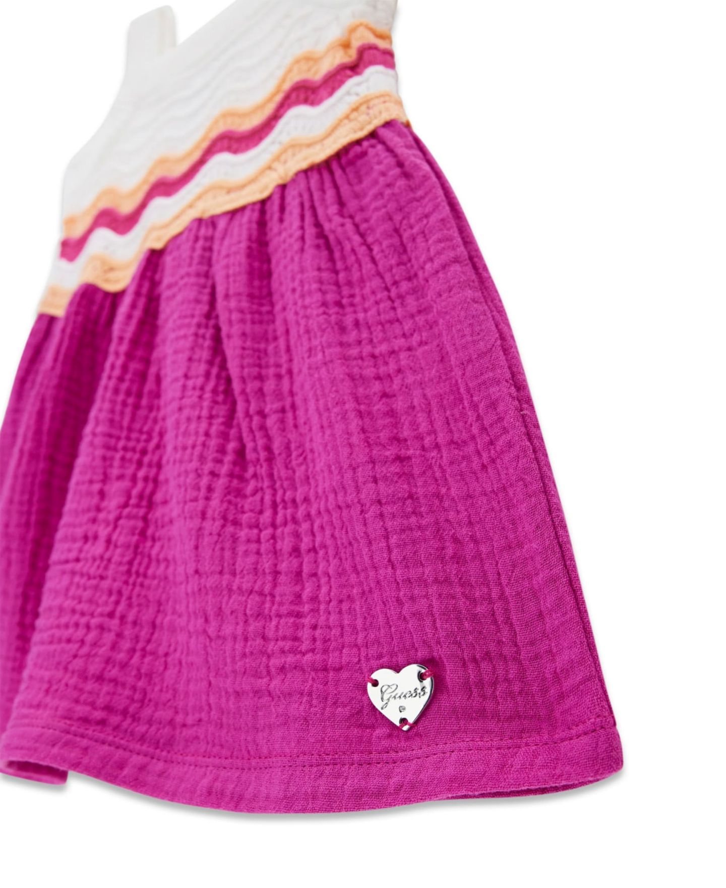 Платье GUESS Sleeveless Crochet Dress and Matching Bloomer для девочек-малышей, цвет: Фиолетовый — фото 5