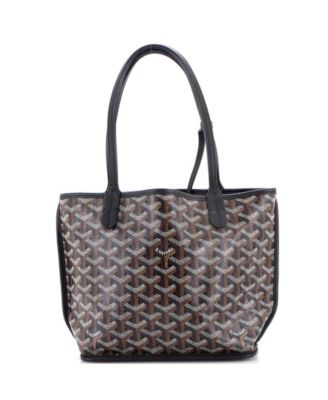 Mini Anjou Reversible Tote Coated Canvas