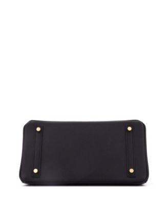 Birkin 30 Handbag Black Epsom with Gold Hardware