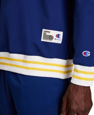 Men's Script V-Neck Pull-On Sweatshirt