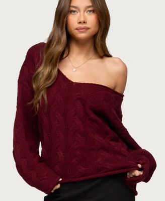 Women's Inga Oversized Cable Knit Sweater