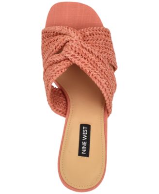 Women's Nejia Woven Slip-On Wedge Sandals
