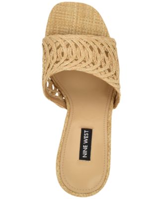 Women's Nimma Woven Slip-On Wedge Sandals