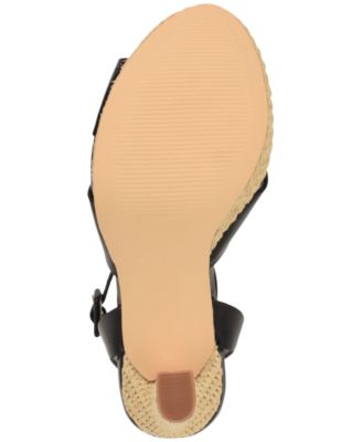 Women's Weston Criss-Cross High Block Heel Platform Sandals