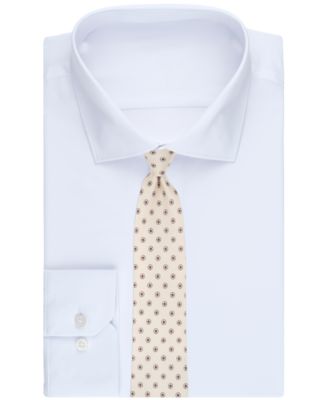 Men's Spaced Floral Pattern Tie