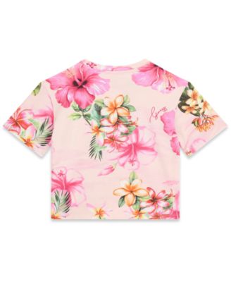 Girls' 7-16 Midi Length Short-Sleeve T-Shirt