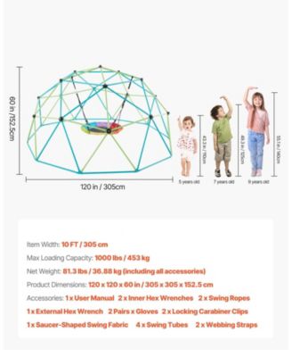 Bocce Ball Set, 107 mm, 8 Resin Balls + Pallino, Carry Bag & Measuring Rope, 2-8 Players, Outdoor