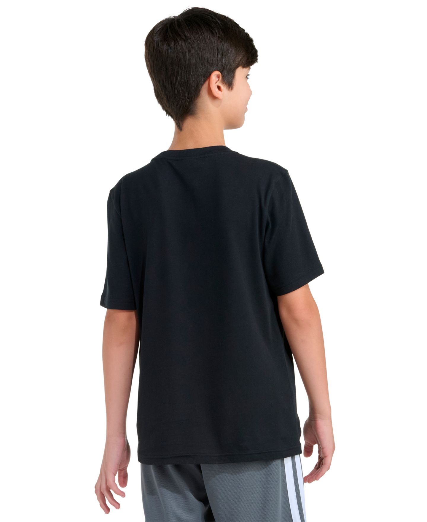 Футболка adidas Short-Sleeve Surreal Sport Nest T-Shirt для мальчиков, цвет: Чёрный — фото 4