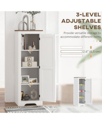 Farmhouse Storage Cabinet with Adjustable Shelf Barn Door